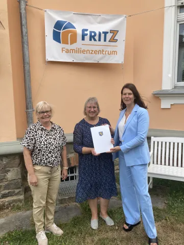 Übergabe Förderbescheid Gemeinde 1