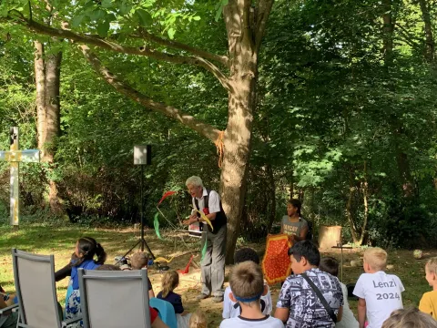 Manioli auf dem Apfelfest