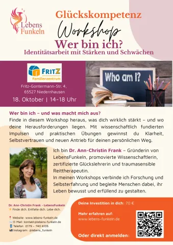 Workshop: Wer bin ich?