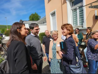 Im Gespräch mit Ministerin