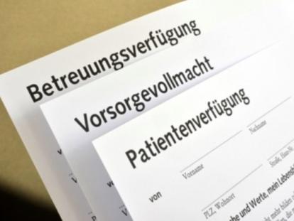 Patientenverfügung/ Betreuungsvollmacht
