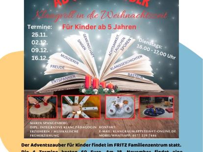 Adventszauber für Kinder