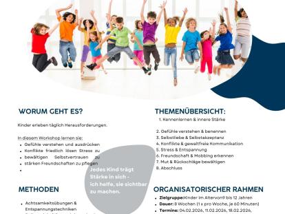 Workshopreihe: Starke Kinder- gemeinsam resilient