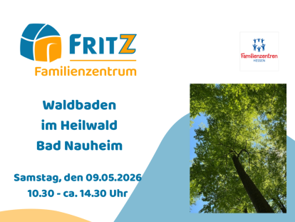 Waldbaden im Heilwald in Bad Nauheim